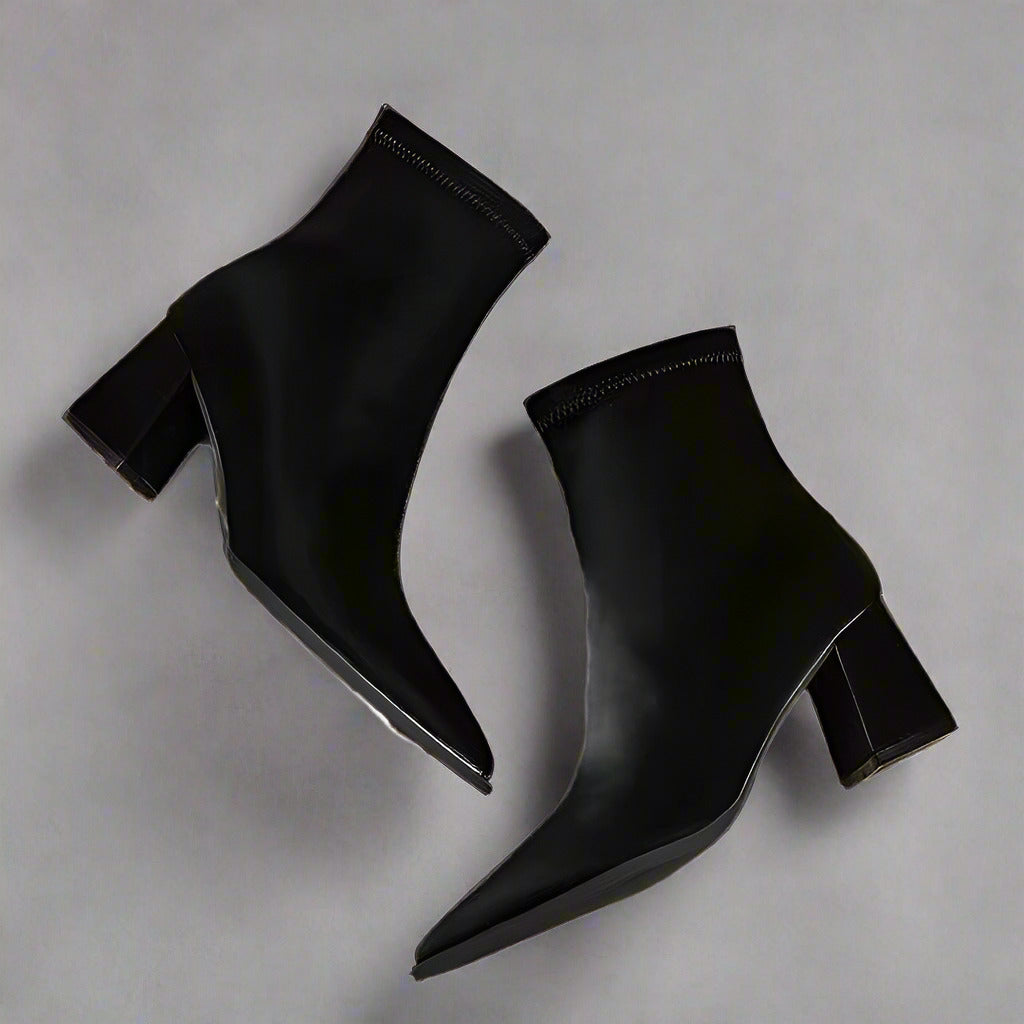 Women's Stretch Fashion Suede Pointed Martin Boots Boots