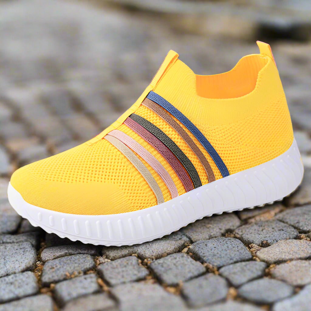 Women's Casual Shoes Breathable Mesh Surface Plus Size Soft Bottom Pumps walking shoes