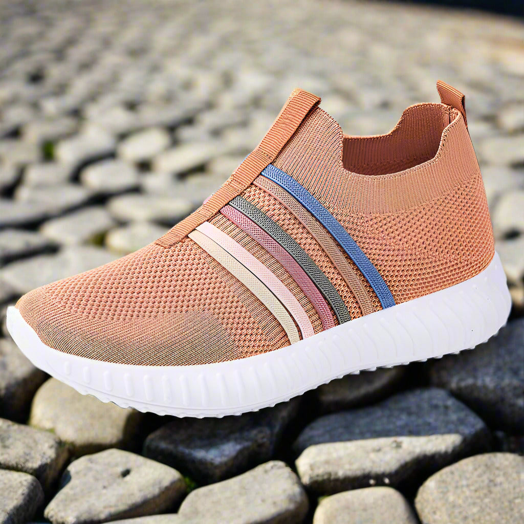 Women's Casual Shoes Breathable Mesh Surface Plus Size Soft Bottom Pumps walking shoes