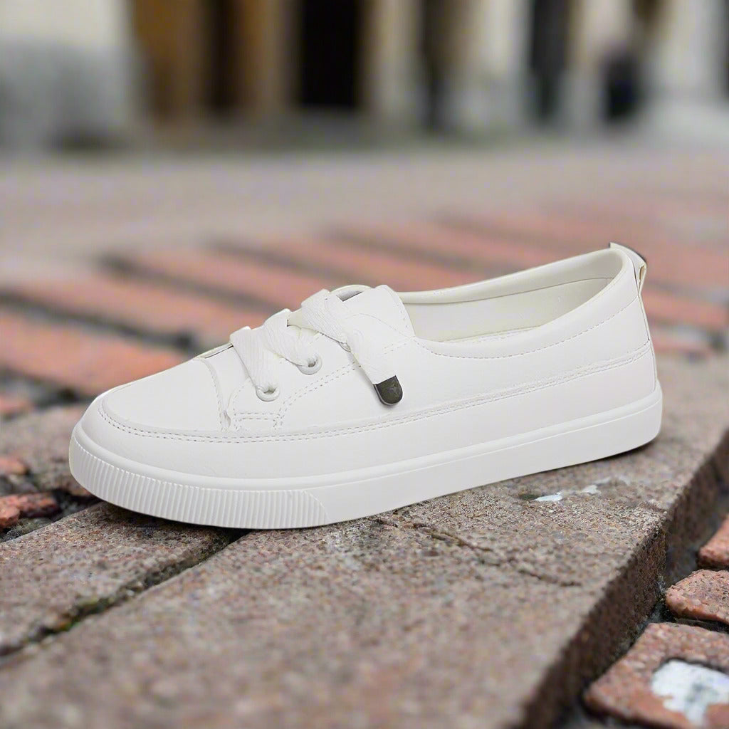 Women's White Shoes Personalized Stylish And Simple Casual walking shoes