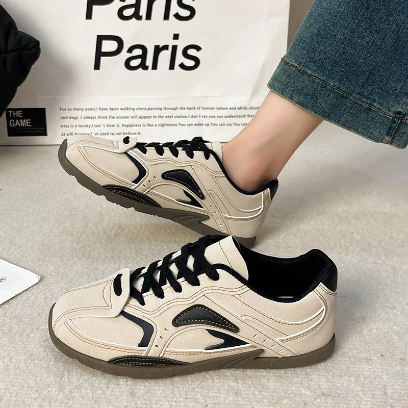 Sports and casual shoes versatile for students white shoes walking shoes