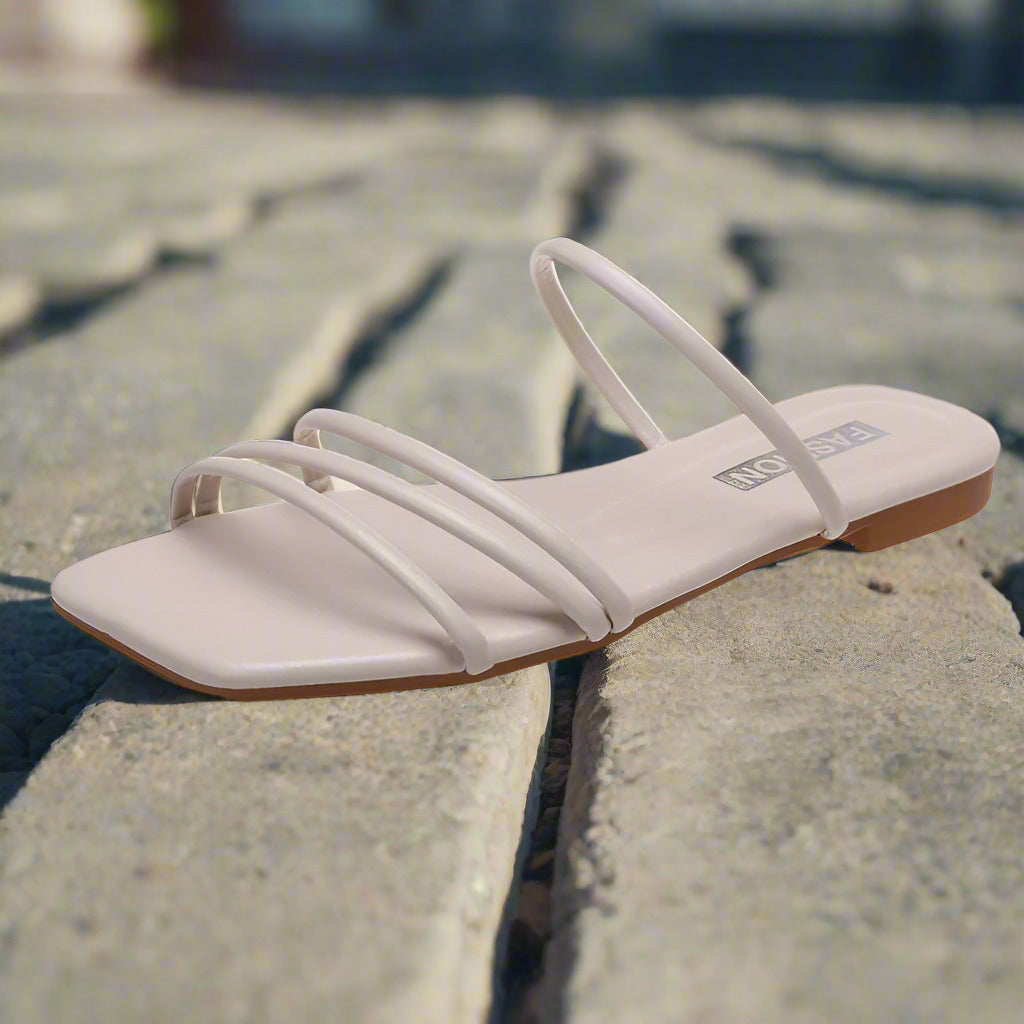 Thin Strap Minimalist Slippers For Women Special-interest Design casual slippers
