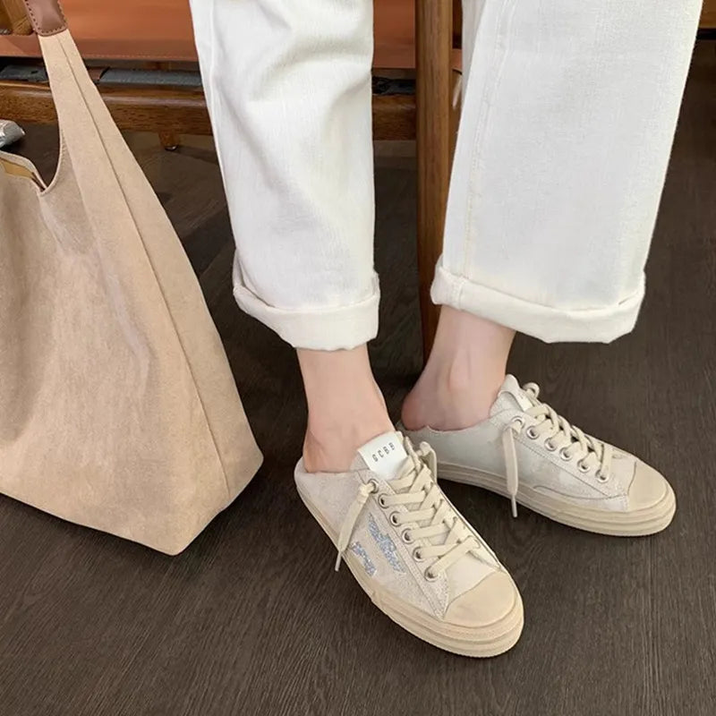 Cowhide made old dirty shoes retro lace up casual star board shoes women's small dirty shoes walking shoes