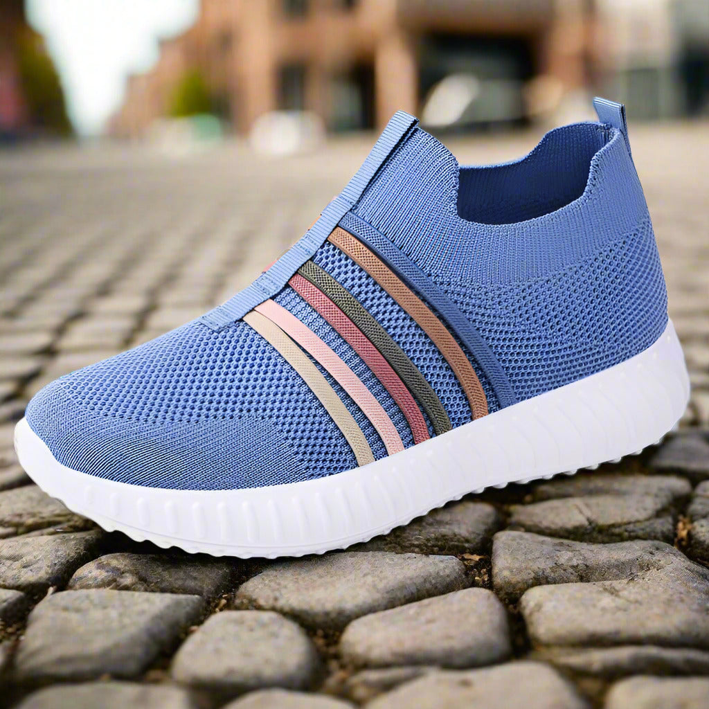 Women's Casual Shoes Breathable Mesh Surface Plus Size Soft Bottom Pumps walking shoes
