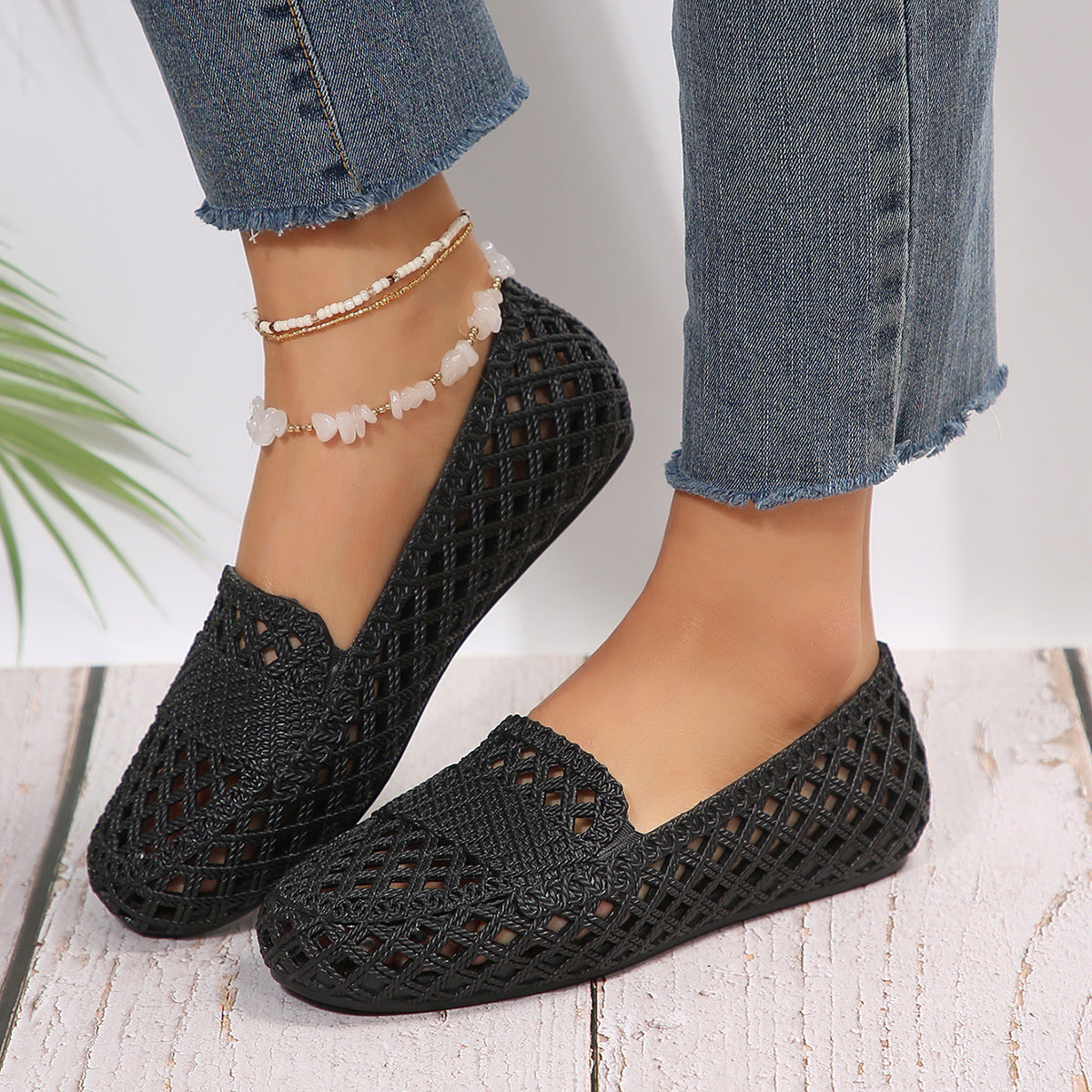 Mesh Breathable Outer Wear Leisure All-matching And Lightweight Women's Pumps walking shoes