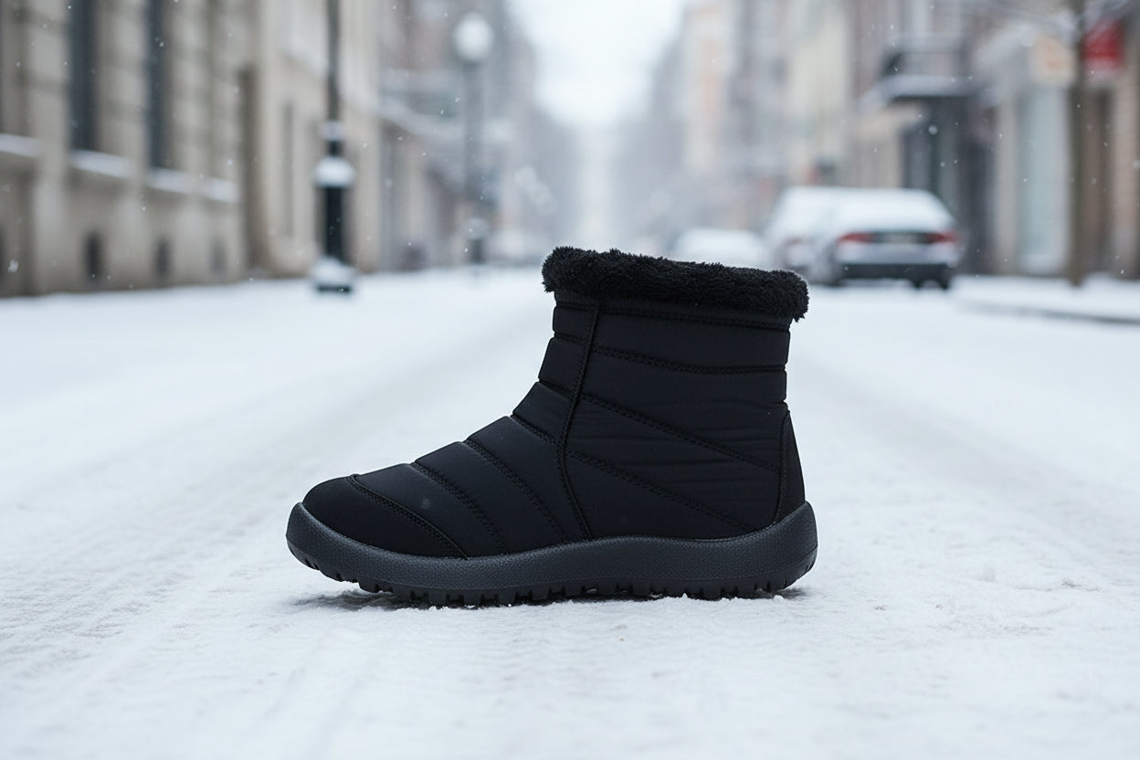 Women’s Thickened Cotton Snow Boots – Waterproof Warm Winter Boots