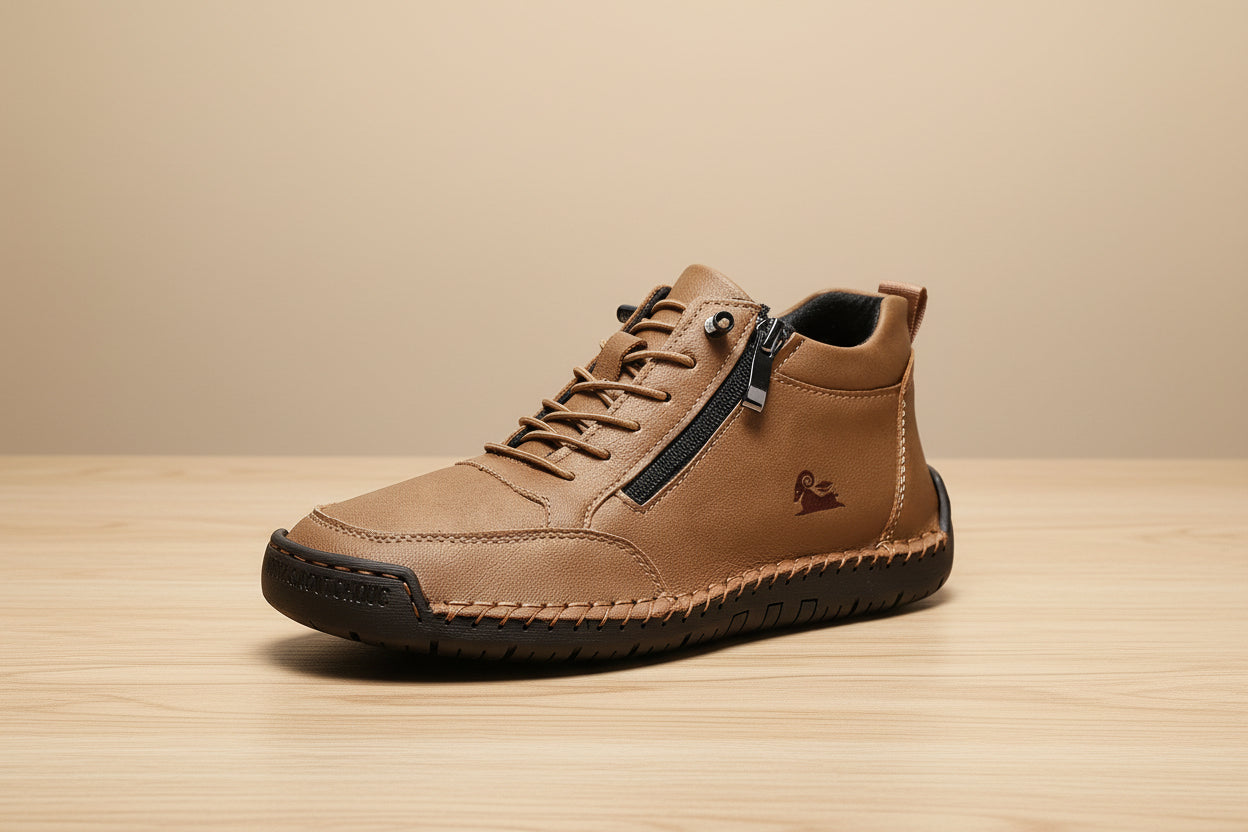 Hand-stitched Womens Shoes Soft Sole Flat Casual 