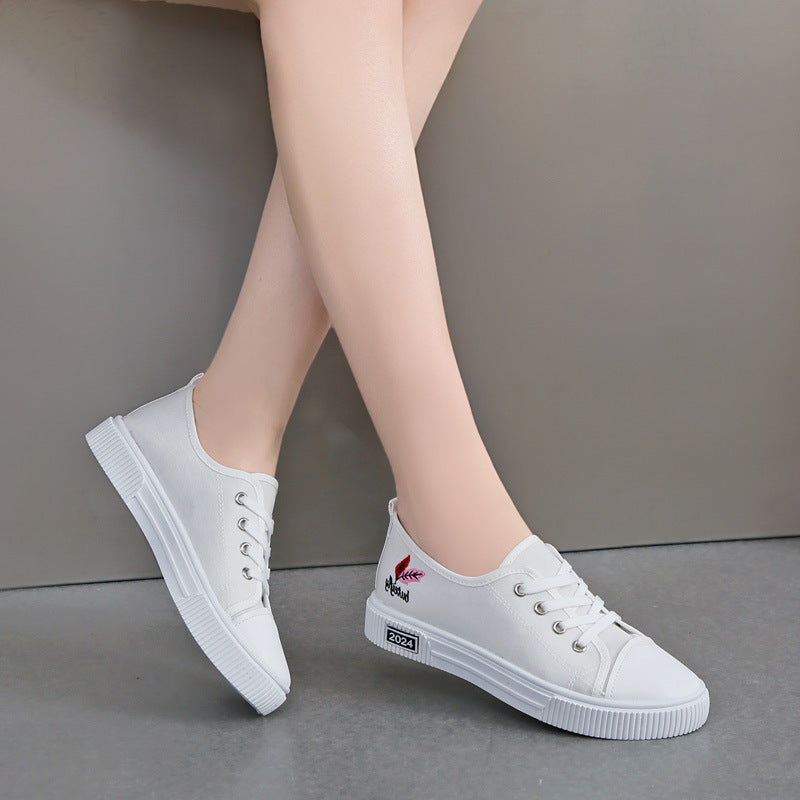 Breathable All-match Casual Canvas Shoes For Women  Sneakers
