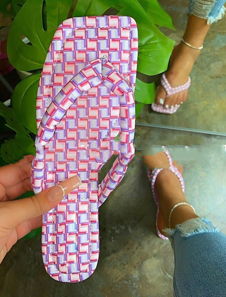 Ladies Casual Summer Flat Beach Slippers Women Slippers  Boots