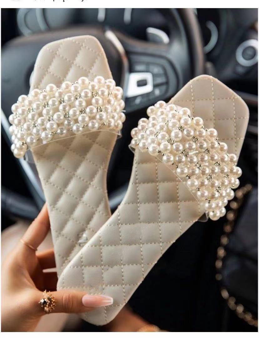 Ladies Casual Summer Flat Beach Slippers Women Slippers  Boots
