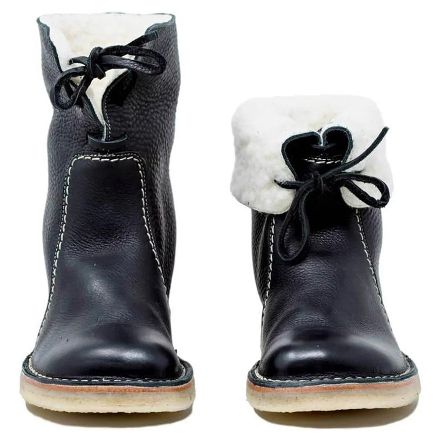 Women’s Comfortable Flat-Bottom Martin Boots — Versatile Low Boots