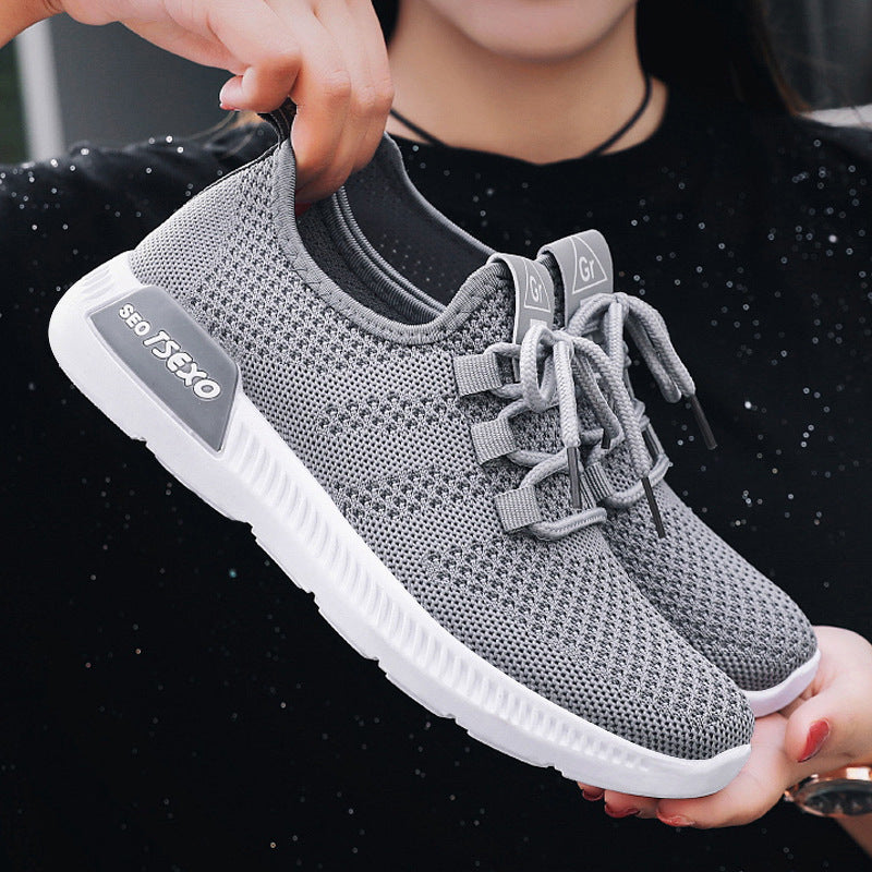 Casual Cross Strap Women Breathable Sneakers  Sneakers