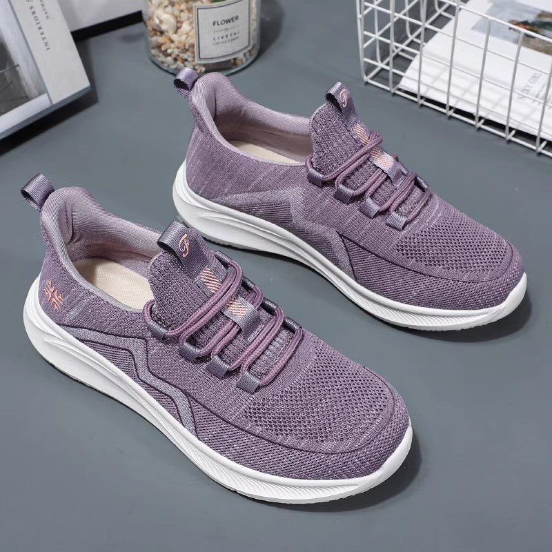 Spring and autumn sneakers soft sole comfortable casual walking shoes  walking shoes