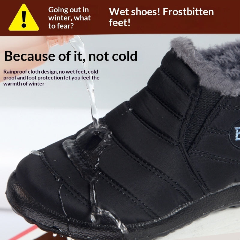 Warm Padded Lightweight Cotton Boots 
