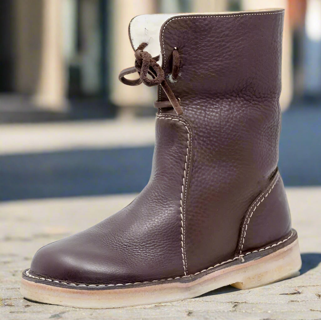 Women’s Comfortable Flat-Bottom Martin Boots — Versatile Low Boots