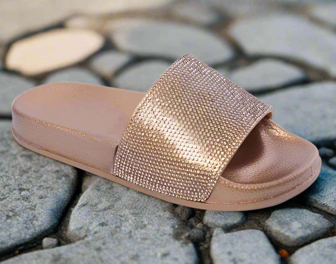 Slippers Flip Flops Summer Slides Women Shoes Crystal Diamond Bling Beach Slides Sandals Casual Shoes Slip On  casual slippers