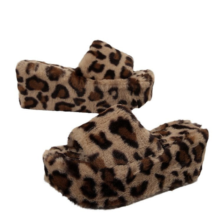 European And American Fashion All-match Casual Suede Slippers  casual slippers