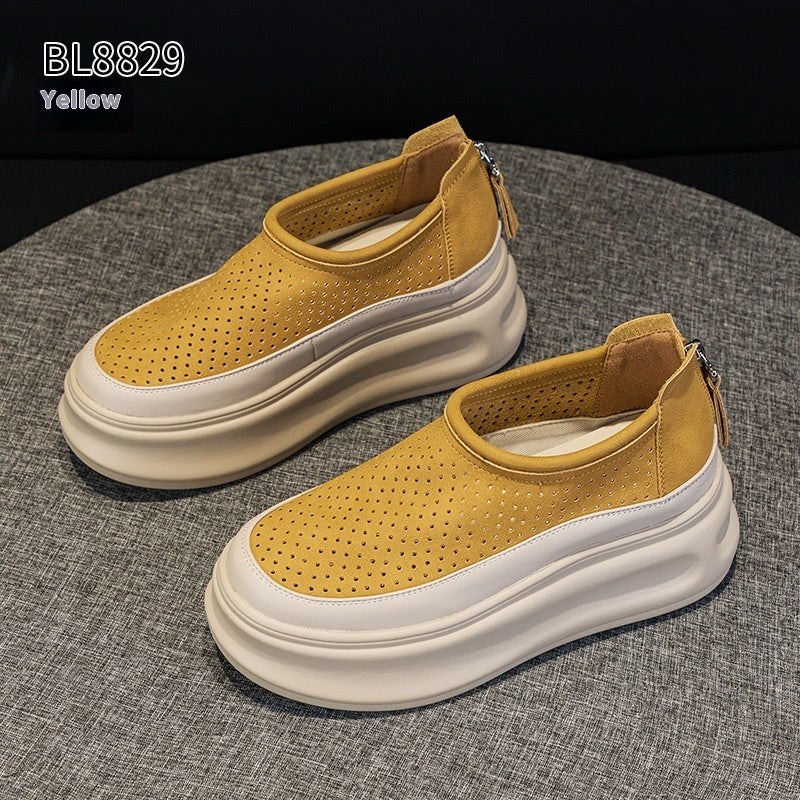 Women's Platform Sneakers Spring And Summer All-match Hollow Out  walking shoes