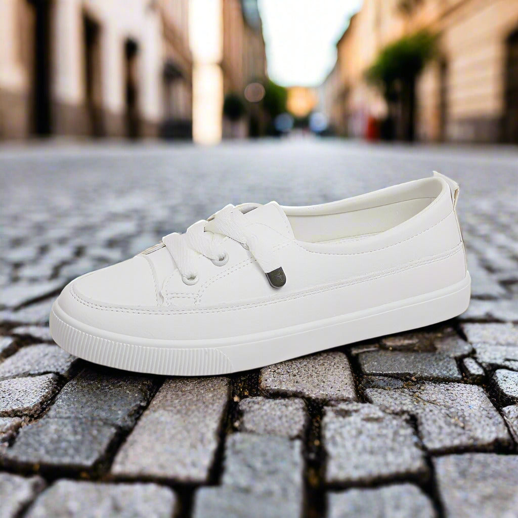 Women's White Shoes Personalized Stylish And Simple Casual  walking shoes