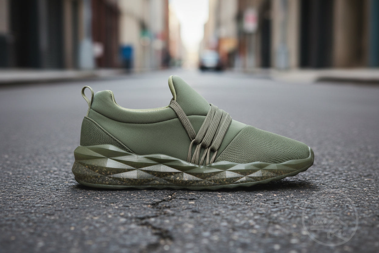 Womens Laced Summer Sneakers 