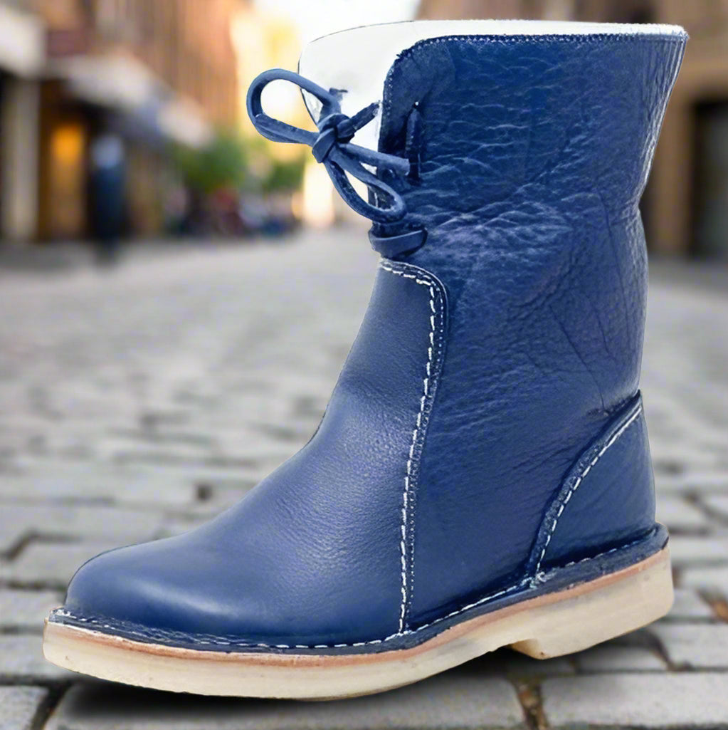 Women’s Comfortable Flat-Bottom Martin Boots — Versatile Low Boots