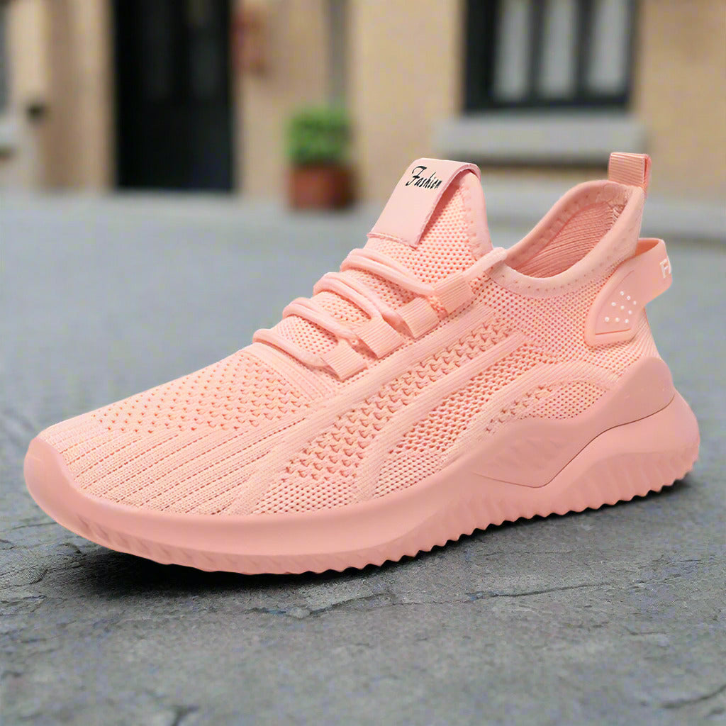 Soft Bottom Pure Color All-matching Breathable Casual Shoes  walking shoes