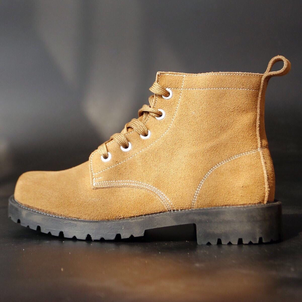 Fluffy Breathable Construction-Site Protective Big-Head Safety Shoes