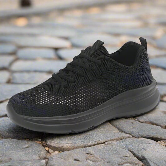 Hollow out breathable mesh casual sports shoes for women with soft soles lightweight running mesh shoes shoes  walking shoes