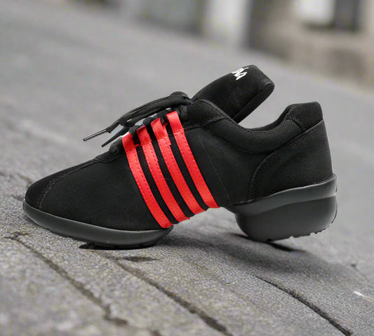 Canvas Modern Dancing Shoes Rubber Sole Indoor And Outdoor Elevator Shoes  walking shoes