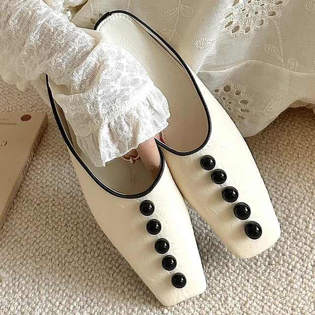 Fashion String Bead Female Slides Ladies Slippers Luxury Footwear Summer Beach Slippers Flats Sandals Shoes For Women Mules  casual slippers