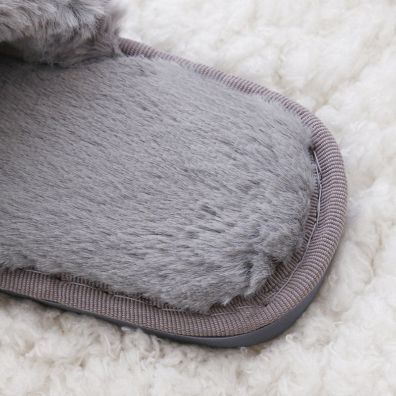 Winter Women Slippers Plush Warm Home Slipper Indoor Shoes Ladies furry Slides Casual Shoes pantoffels dames flip flops  casual slippers
