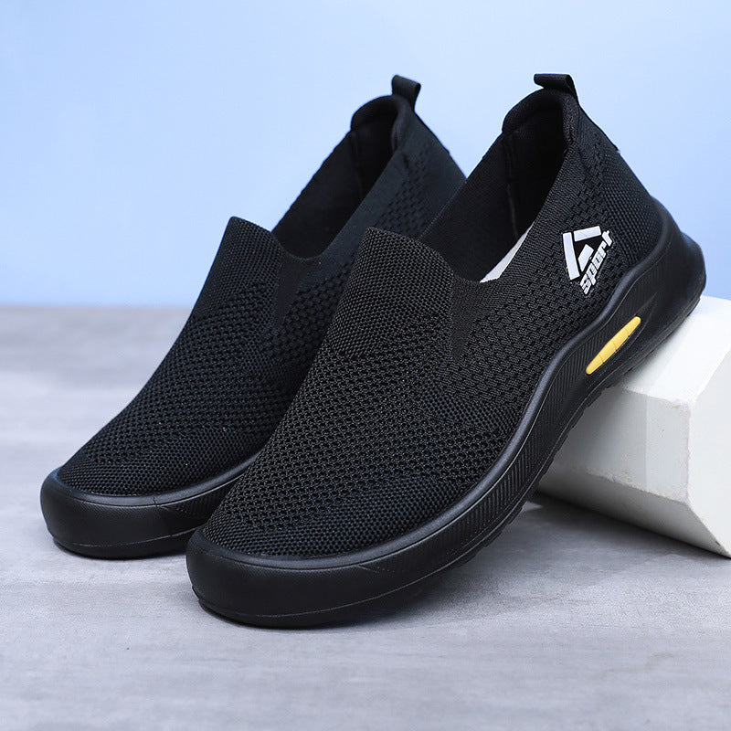 Comfortable and breathable thick soled sports shoes with soft soles for outdoor dad shoes  walking shoes