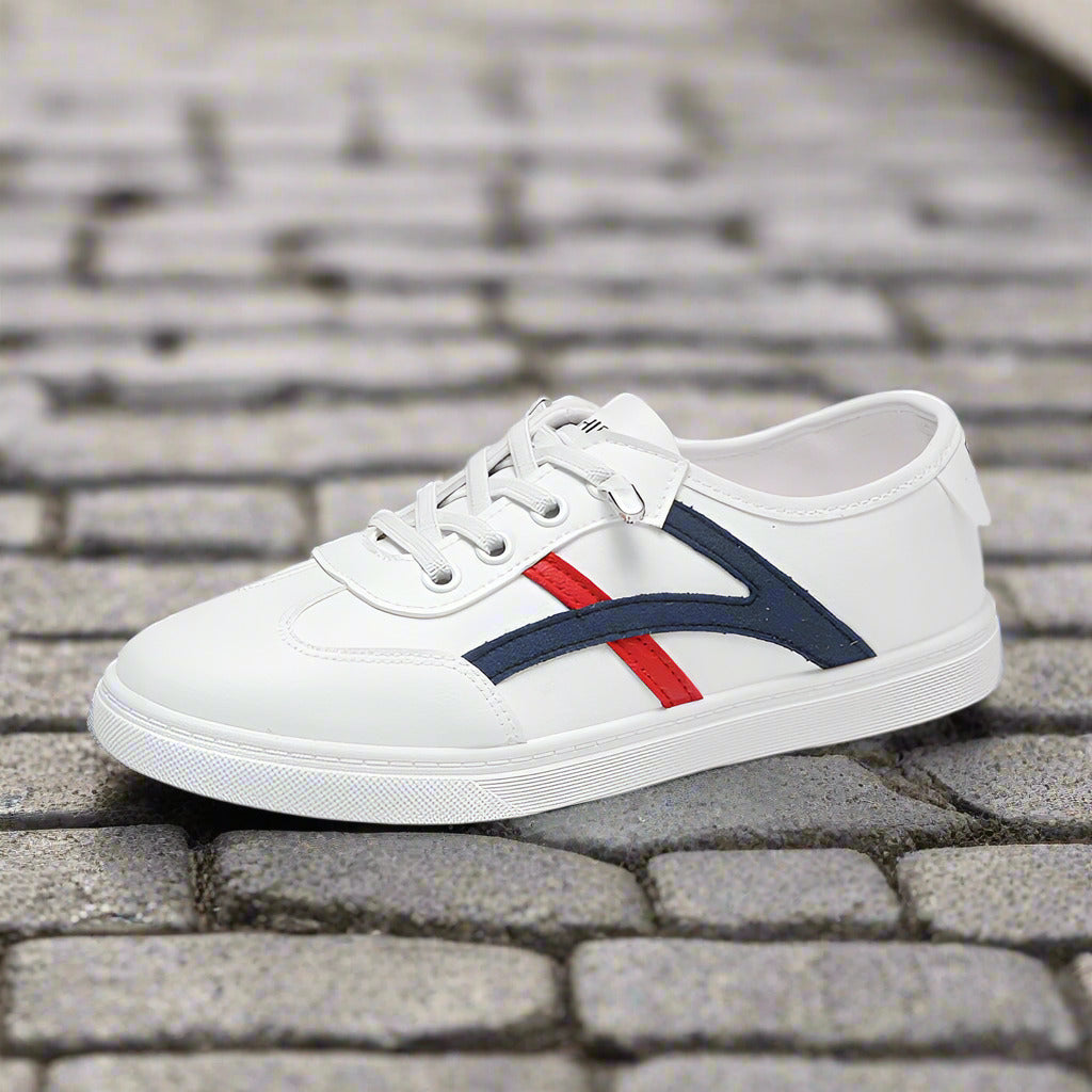 Women's versatile casual single shoes, white shoes, comfortable and non slip, student shoes, breathable flat bottom  walking shoes