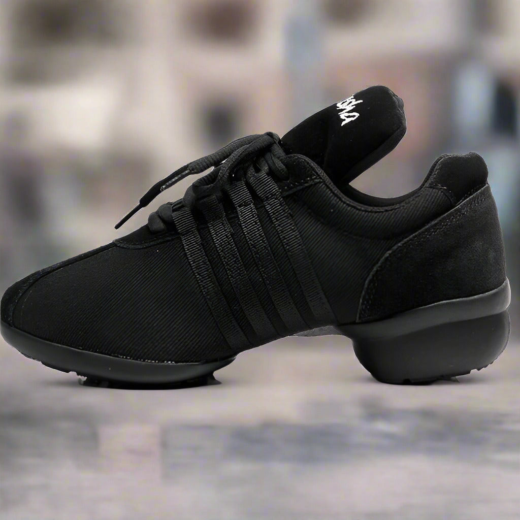 Canvas Modern Dancing Shoes Rubber Sole Indoor And Outdoor Elevator Shoes  walking shoes