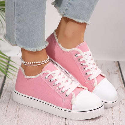 Women's Lace-up Casual Shoes Lightweight 
