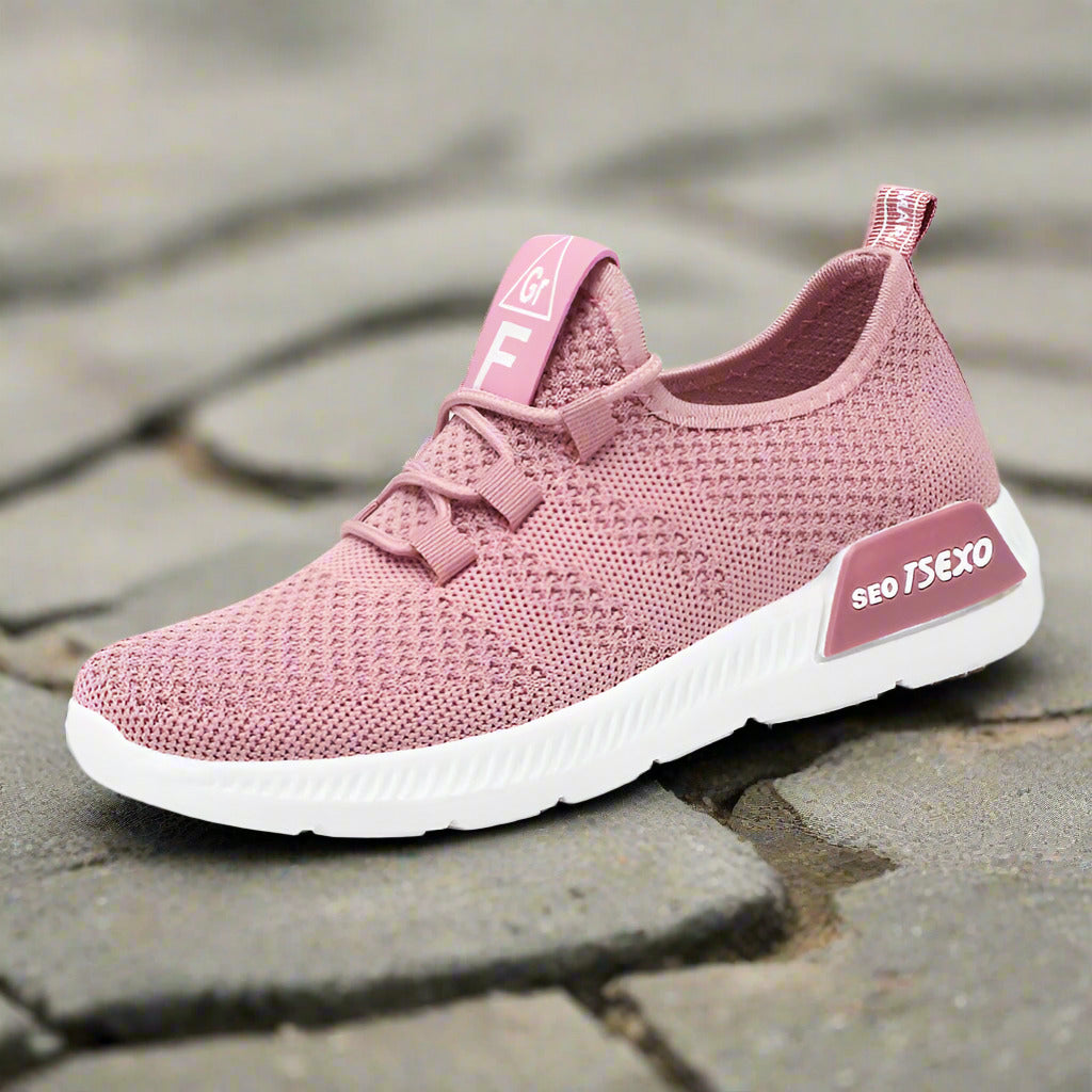 Casual Cross Strap Women Breathable Sneakers  Sneakers