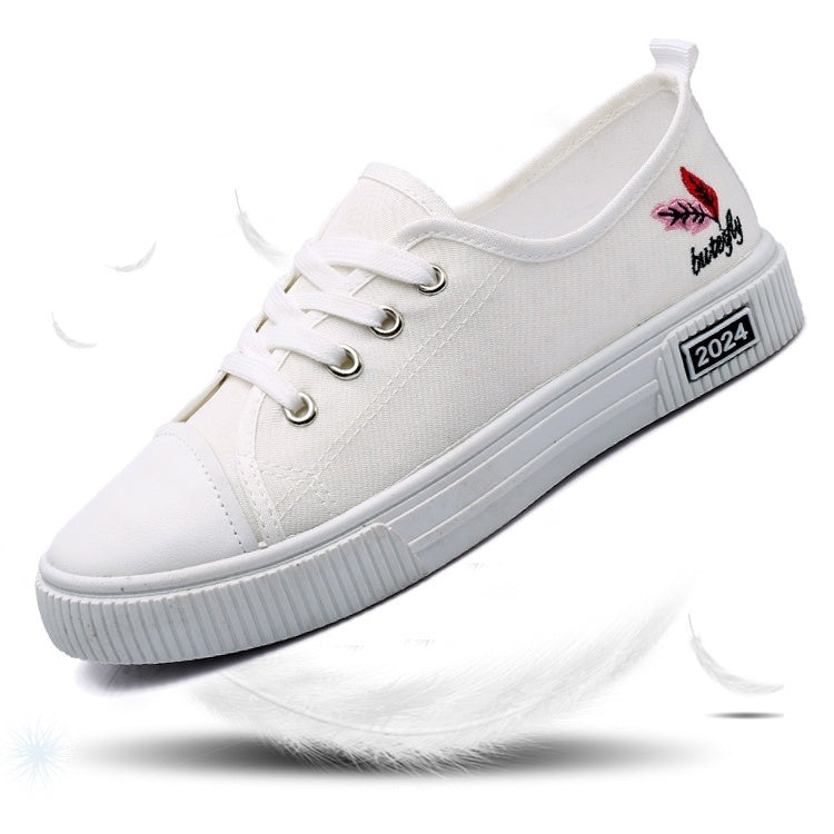 Breathable All-match Casual Canvas Shoes For Women  Sneakers