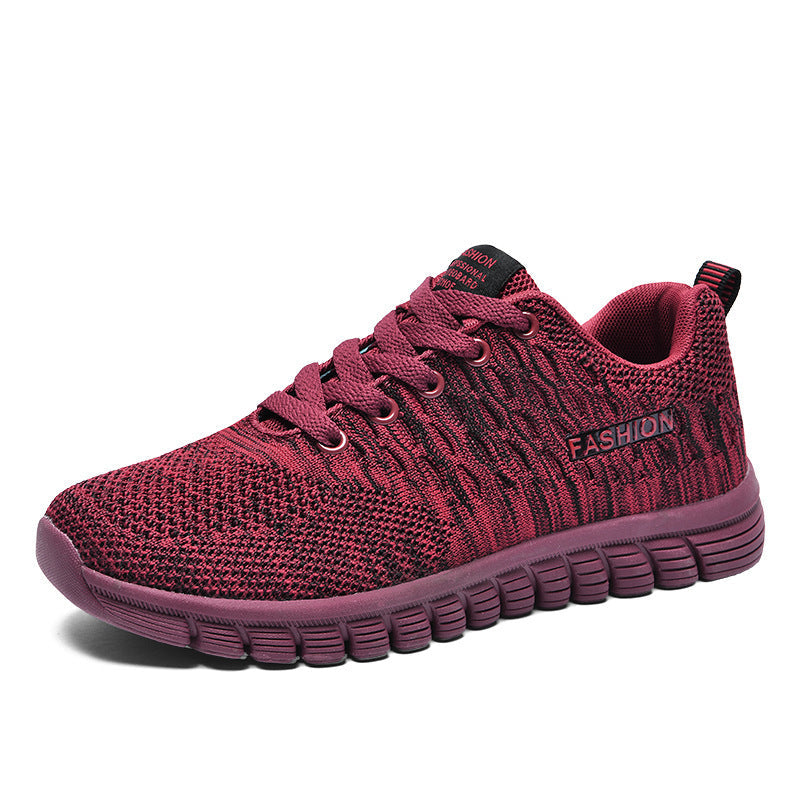 Hollow Comfort Cloth Shoes Soft Bottom Walking Shoes  walking shoes