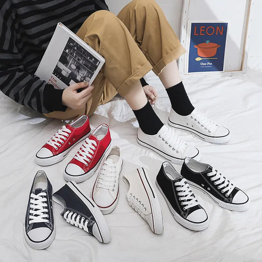 Lace Up Round Toe Sneakers  Sneakers