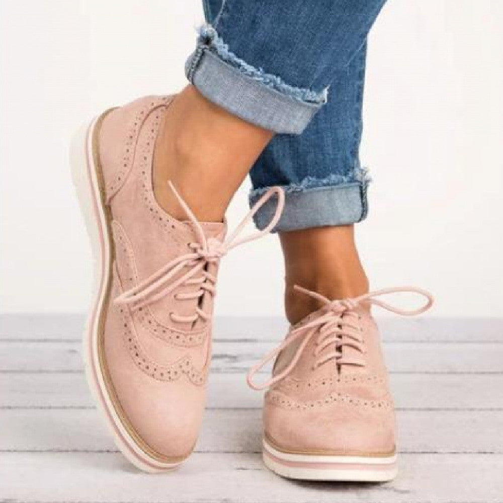 Retro British-style Casual Women's Shoes 