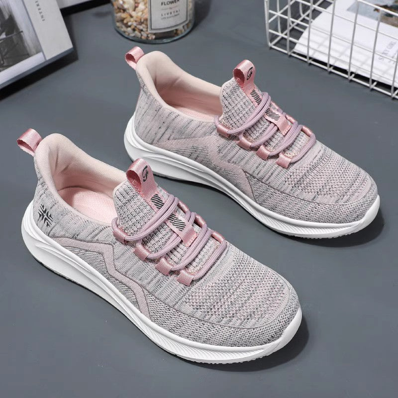Spring and autumn sneakers soft sole comfortable casual walking shoes  walking shoes