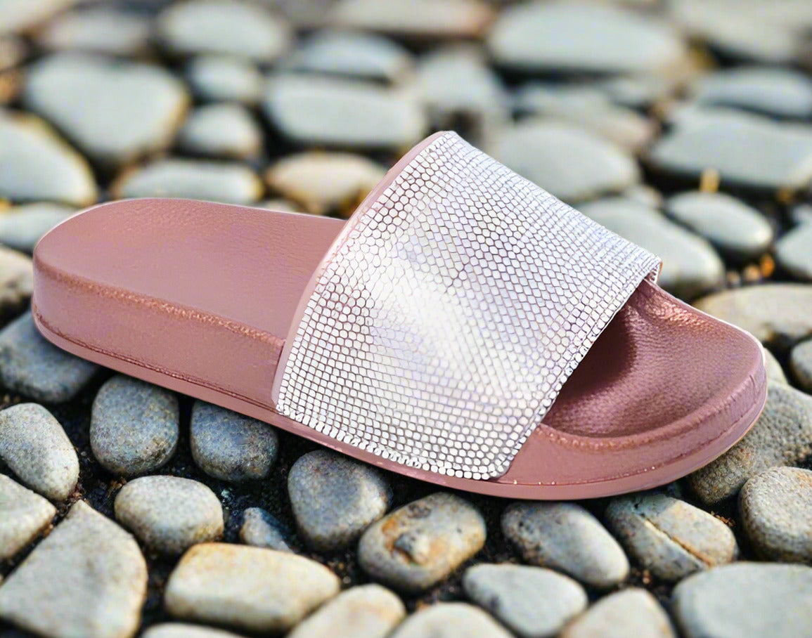 Slippers Flip Flops Summer Slides Women Shoes Crystal Diamond Bling Beach Slides Sandals Casual Shoes Slip On  casual slippers