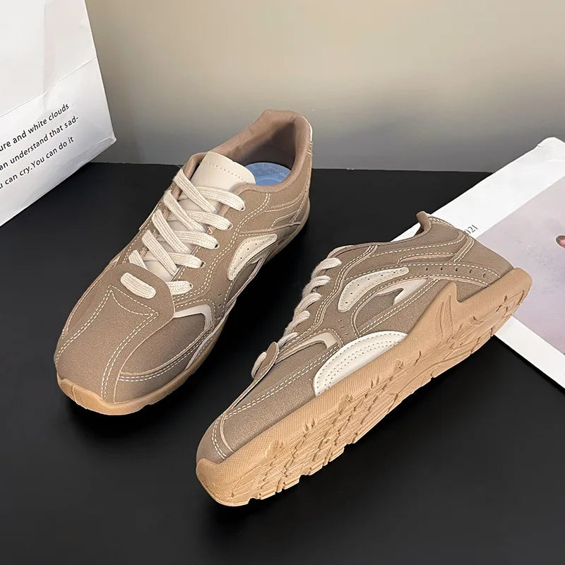 Sports and casual shoes versatile for students white shoes  walking shoes