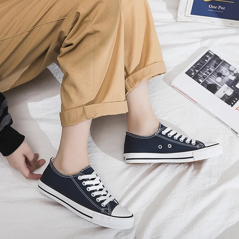 Lace Up Round Toe Sneakers  Sneakers