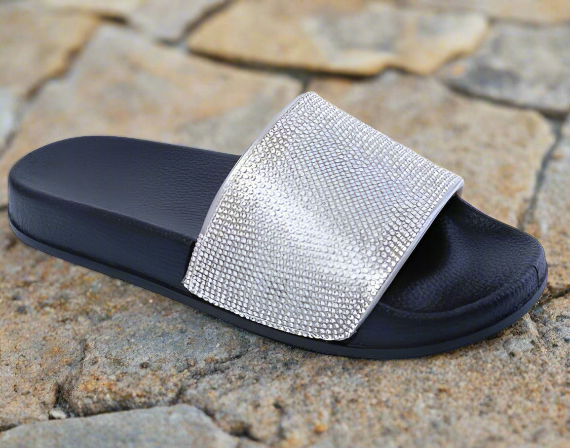 Slippers Flip Flops Summer Slides Women Shoes Crystal Diamond Bling Beach Slides Sandals Casual Shoes Slip On  casual slippers