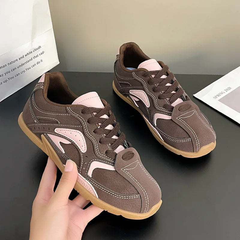 Sports and casual shoes versatile for students white shoes  walking shoes