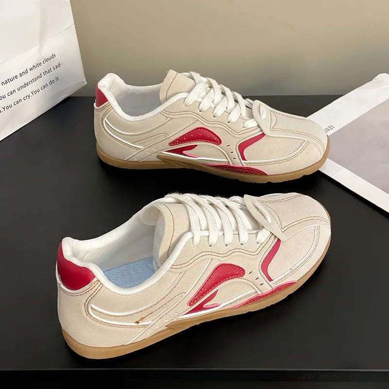 Sports and casual shoes versatile for students white shoes  walking shoes