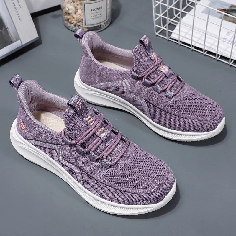 Spring and autumn sneakers soft sole comfortable casual walking shoes  walking shoes