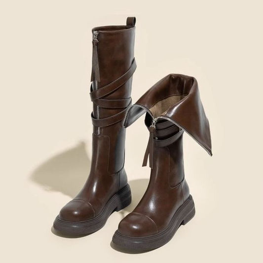 Cognac EquiSlim Tall Riding Boots