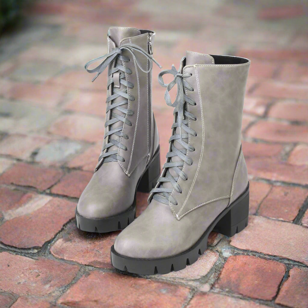 Women's European And American Taiwan Platform Martin Boots  Boots
